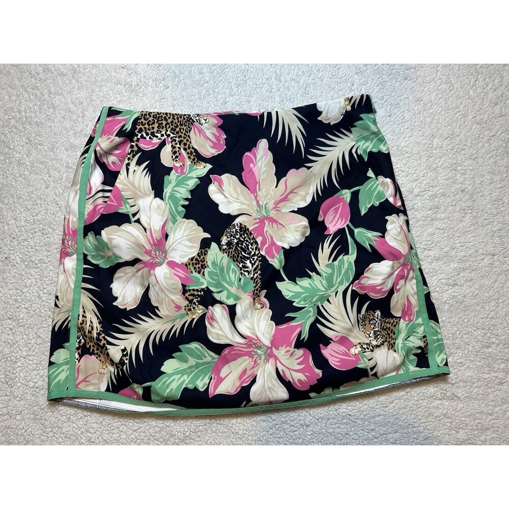Women’s Skirt Shorts Polo Golf Ralph Lauren Flowers Print Size 4